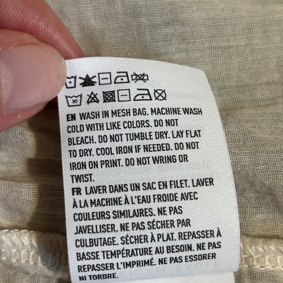 American Eagle distressed ruffle top - Picture 5 of 5